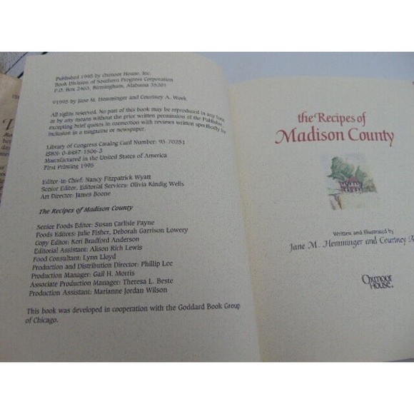 The Recipes of Madison County by Courtney A. Work and Jane M. Hemminger... - Picture 8 of 16